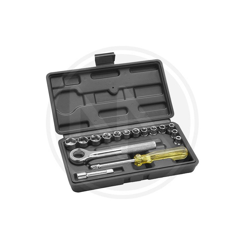 sockets sets 16 pieces maurer
