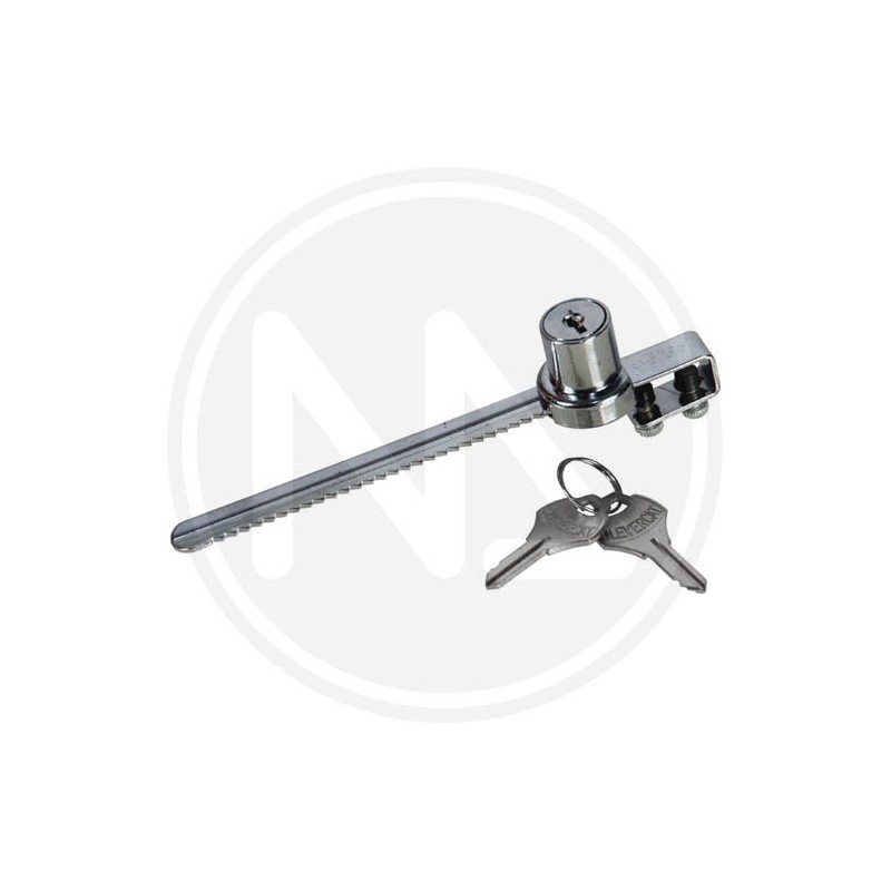 cylinder shaped cylinder lock for crystals maurer