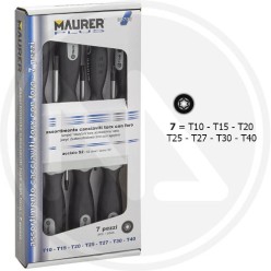 CACCIAVITI TORX SERIE 7 PZ. "S2" MAURER PLUS