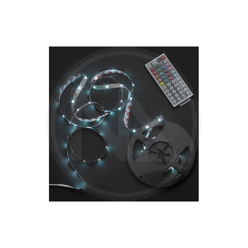 LIGHT ADHESIVE STRIP 150 LED MULTICOLOR RGB LIGHT MAURER