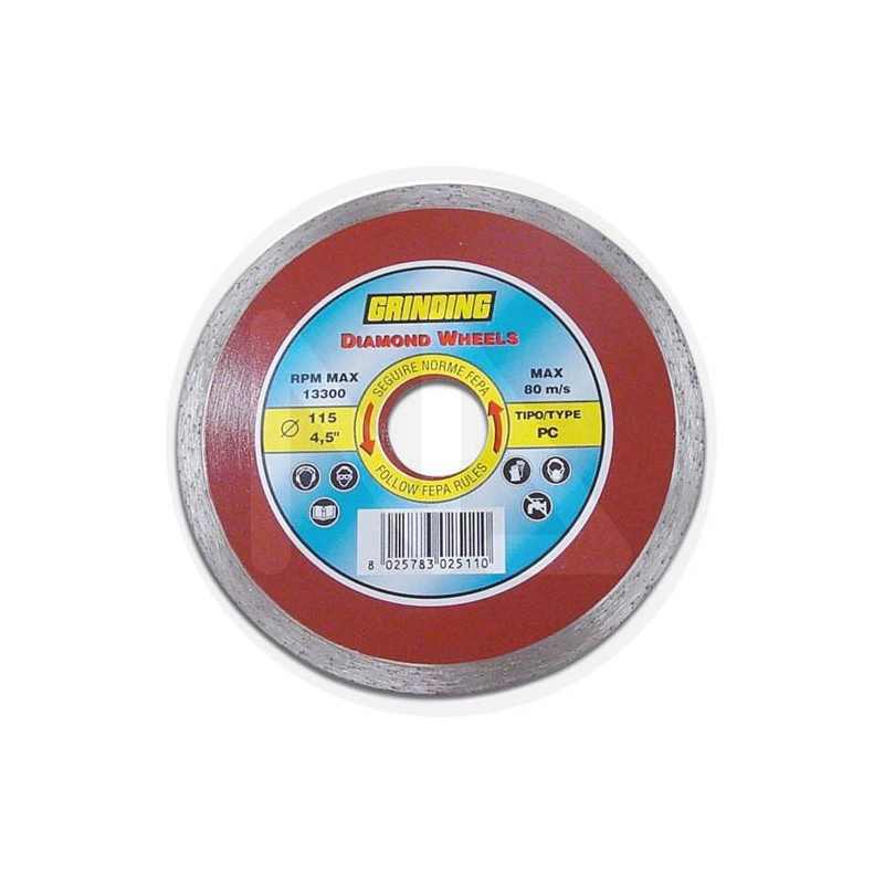 Diamond blade continuos "pc 115" core grinding