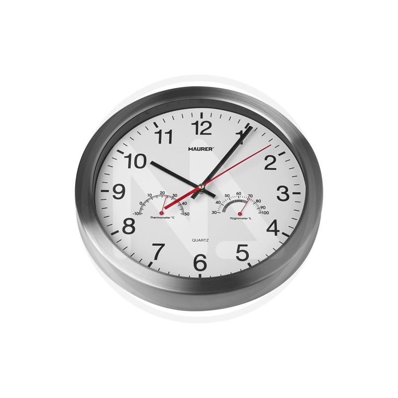 STEEL WALL CLOCK MAURER