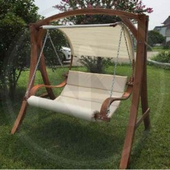 RIC. DONDOLO IN LEGNO "OGNINA" (60209) - papillon