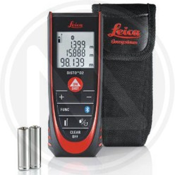 MISURATORE LASER "DISTO D2" 100 MT. LEICA