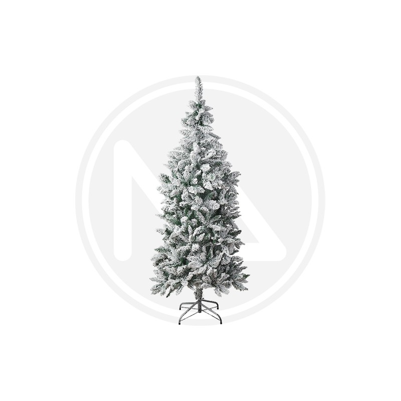 ALBERO DI NATALE INNEVATO "SLIM" MAURER