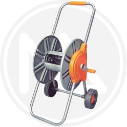 Polypropylene hose reel 60 mt. metal frame papillon