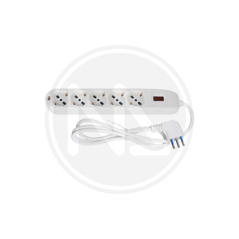 MULTI-SOCKET 5 SCHUKO MAURER