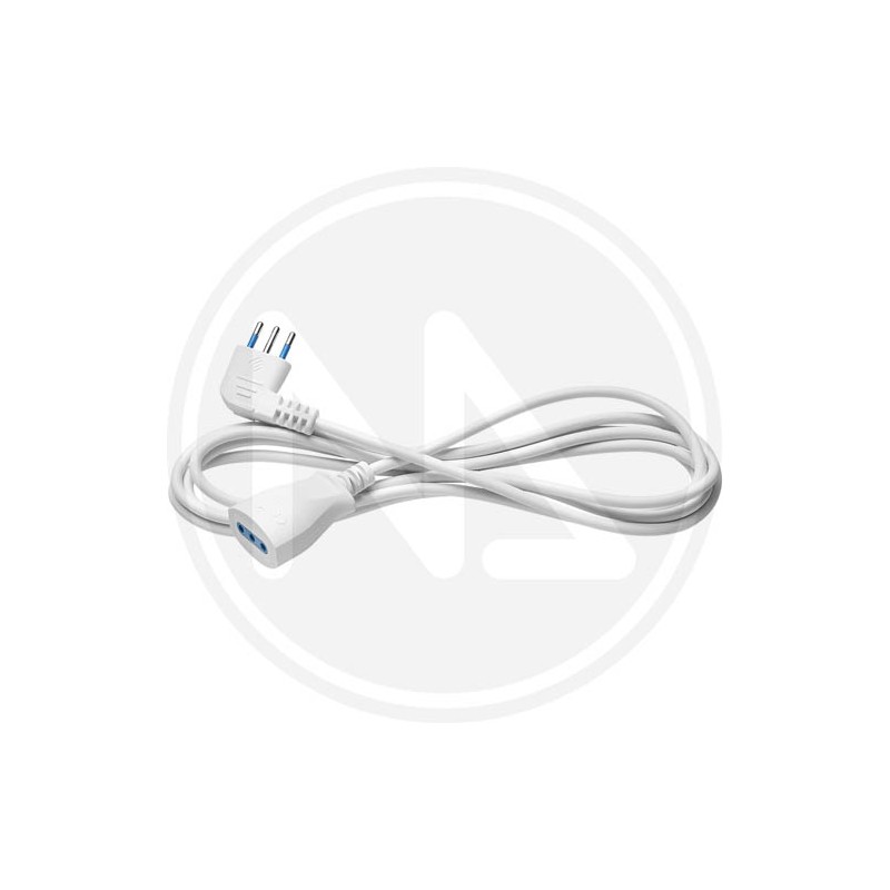 white electric trailing cable "3X0,75" maurer