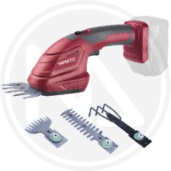 FORBICE ERBA+TAGLIASIEPI+RASTRELLO A BATTERIA YAMATO MYX (solo CORPO)