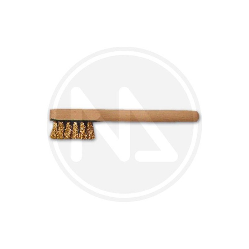 brush for candle with wood handle "1671" pavan