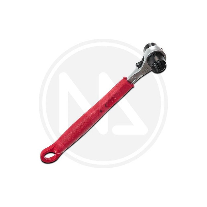 CHIAVE PER PONTEGGI A CRICCHETTO RIVESTITA PVC