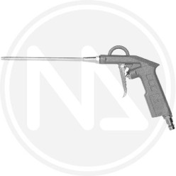 aluminium long nozzle blow gun sand maurer