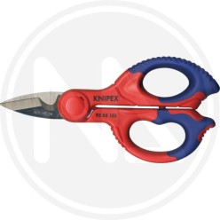STAINLESS STEEL SCISSORS FOR ELECTRICIANS "9505" KNIPEX