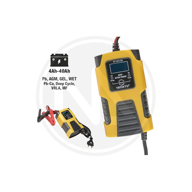 BATTERY CHARGER AND MAINTAINER "SMART 2Y" Yamato
