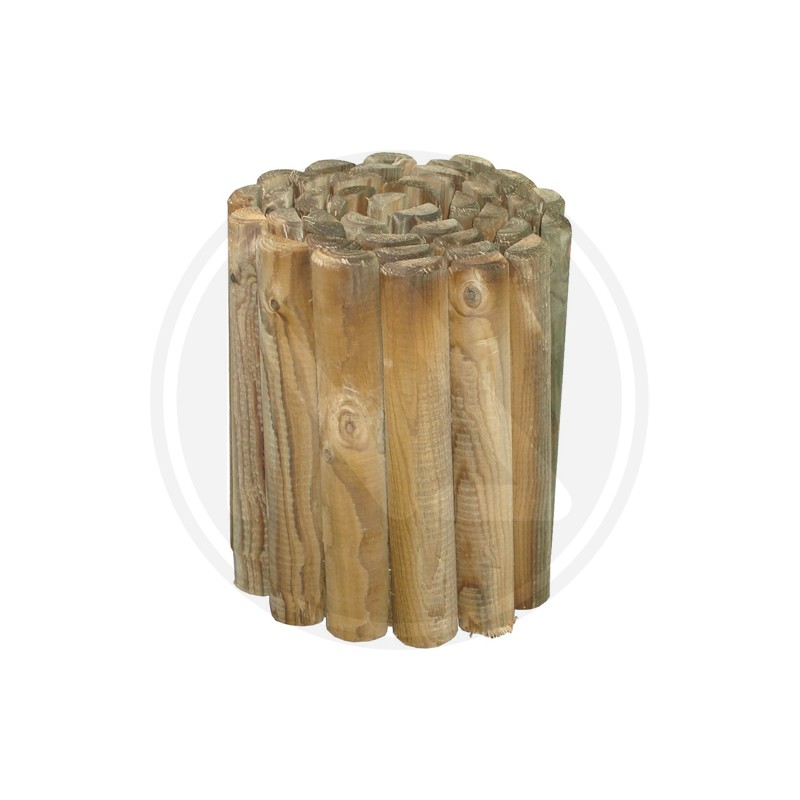 IMPREGNATED WOOD ENCLOSURE "ROLLBORDER 30" PAPILLON