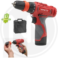 TRAPANO AVVITATORE A BATTERIA LITIO "CDQ 12 LV" YAMATO