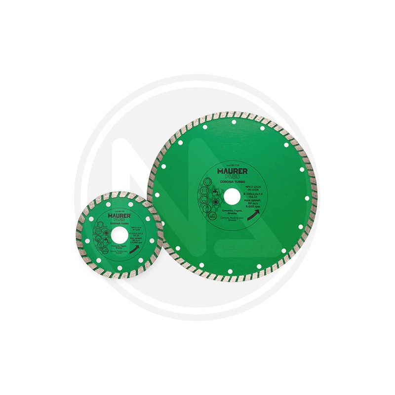 Diamond blade turbo core (EX 86738-86739) maurer plus