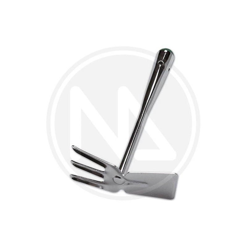 Hoe square-trident chrome plated steel papillon