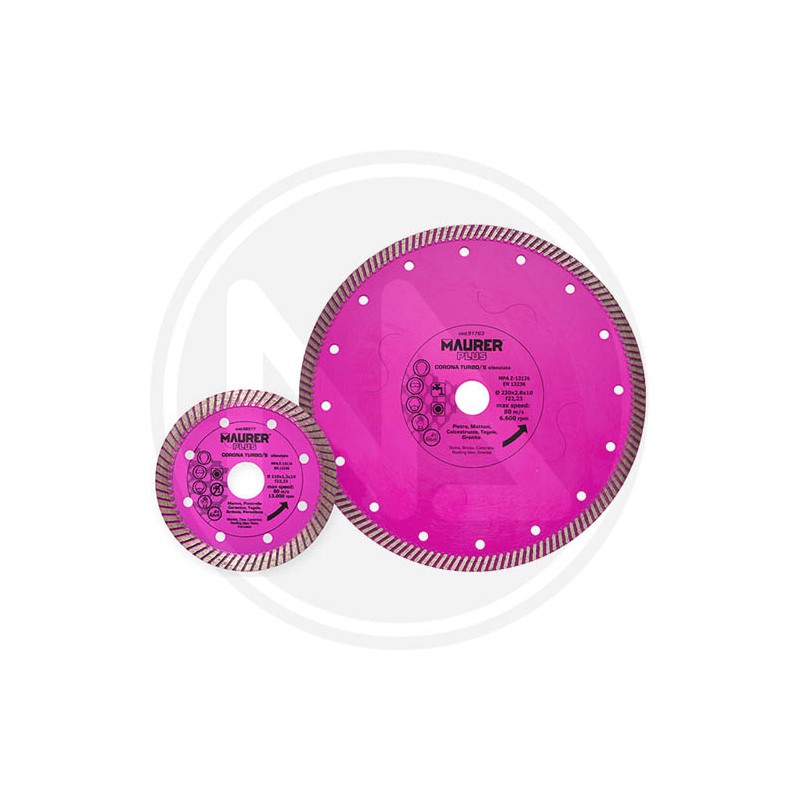 Diamond blade turbo-s core (EX 88577-91763) maurer plus