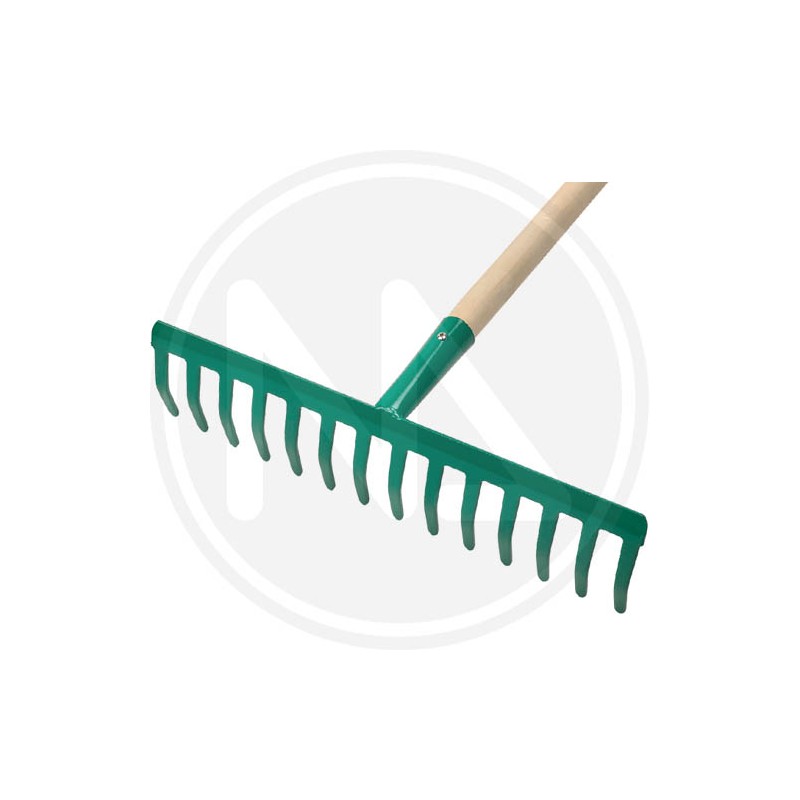 RAKE WOODEN HANDLE PAPILLON