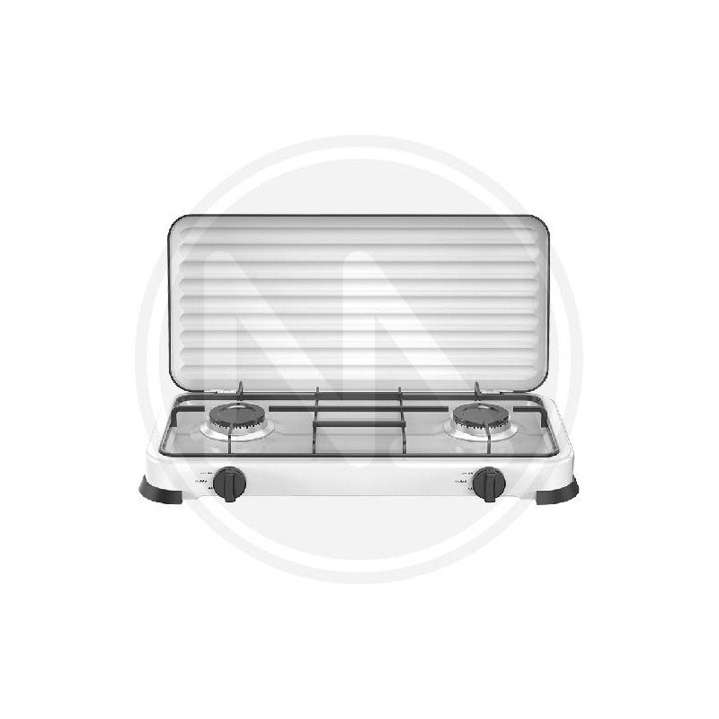 GAS COOKER 2 FLAMES PAPILLON