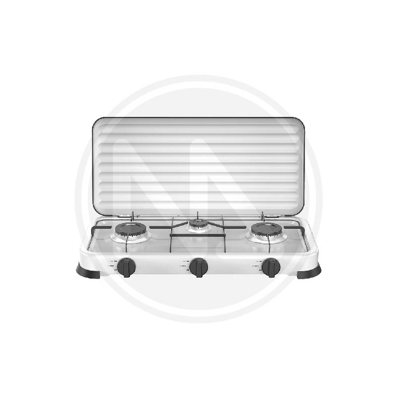 GAS COOKER 3 FLAMES PAPILLON