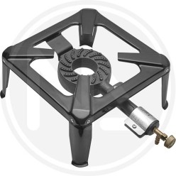 small CAST painted steel GAS BURNER PAPILLON