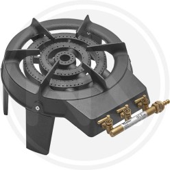 CAST IRON STOVE WITH 3 TAP PAPILLON