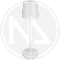 WHITE DIMMABLE TOUCH TABLE LAMP papillon