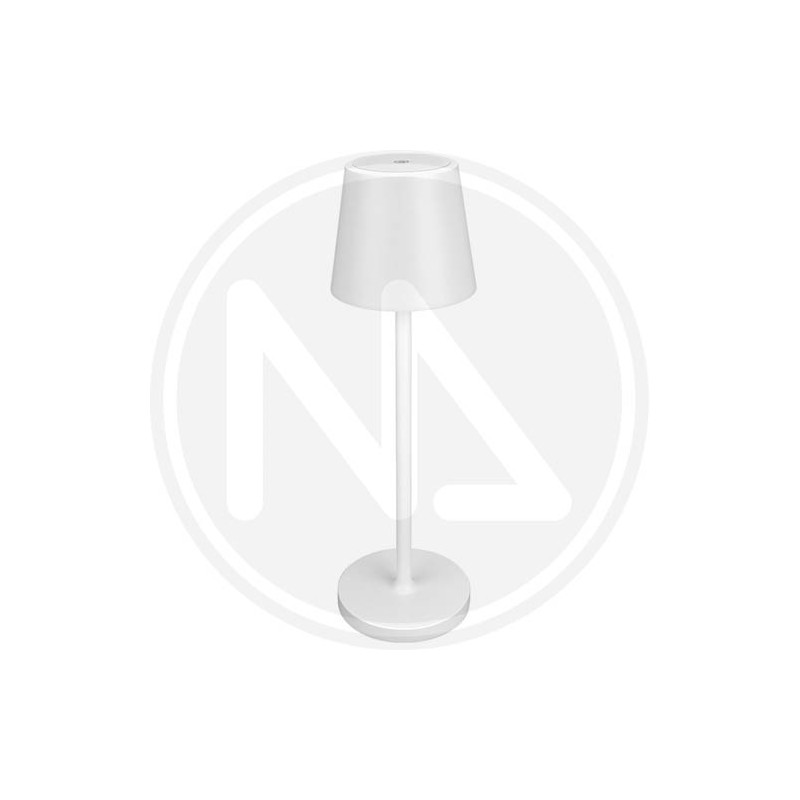WHITE DIMMABLE TOUCH TABLE LAMP papillon