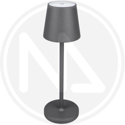 LAMPADA DA TAVOLO TOUCH DIMMERABILE NERA papillon