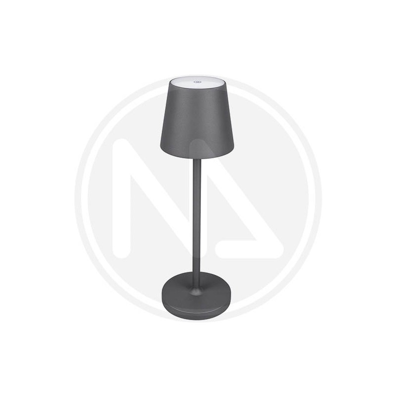 BLACK DIMMABLE TOUCH TABLE LAMP papillon