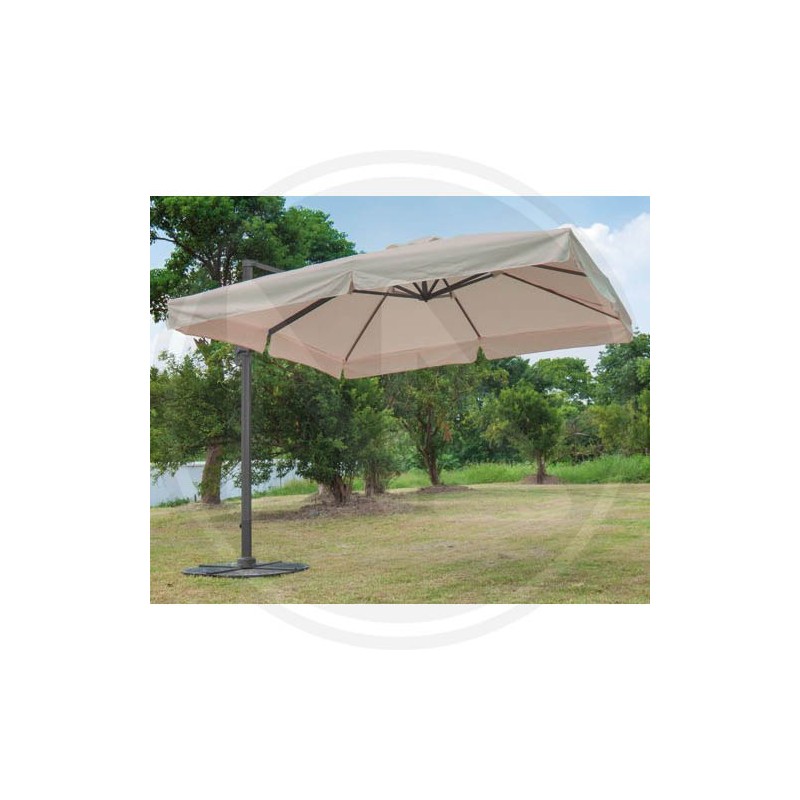 ALUMINIUM LATERAL GARDEN UMBRELLA "CALPE" PAPILLON