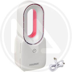 RECHARGEABLE BATTERY TABLE FAN "lilium" MAURER