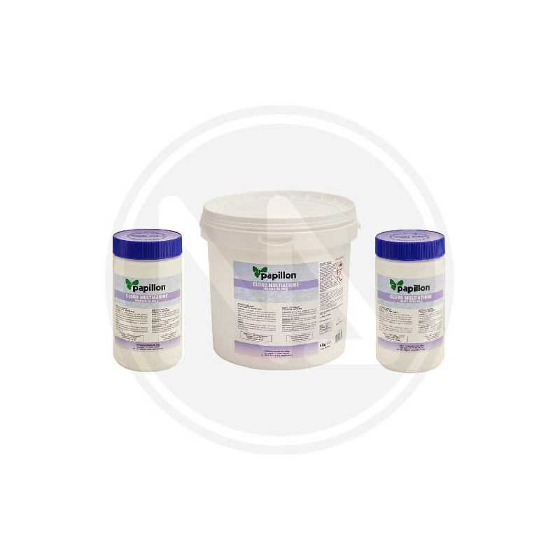 COMBINATION TABLETS CHLORINE FOR POOL "multi-ACtion" PAPILLON