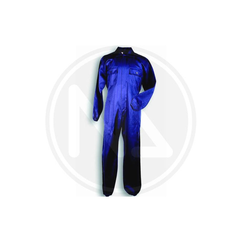 WORK COVERALL IN BLU COTTON