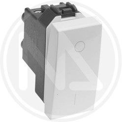 INTERRUTTORE BIPOLARE LINEA delight BIANCO MAURER