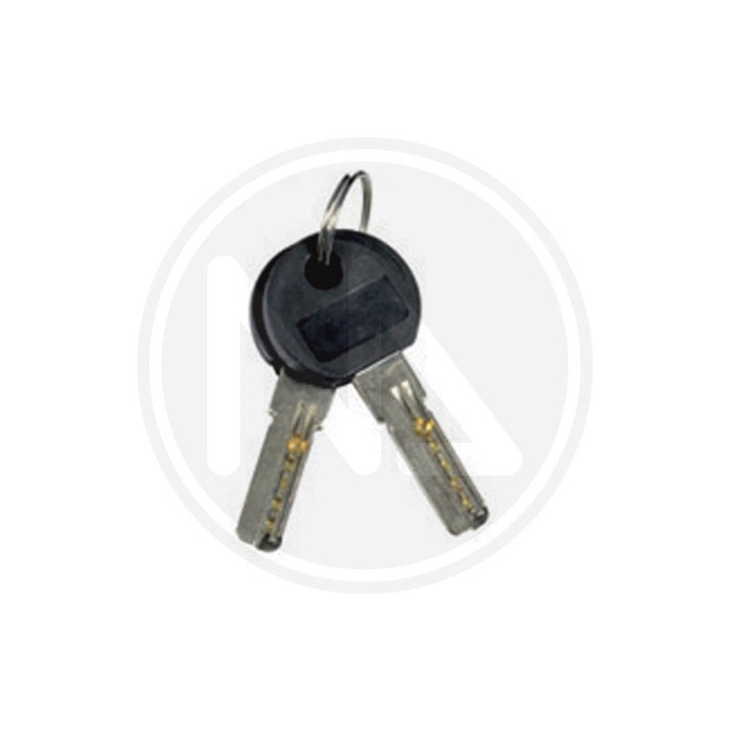 KEY BLANK FOR CYCLE PADLOCKS MAURER