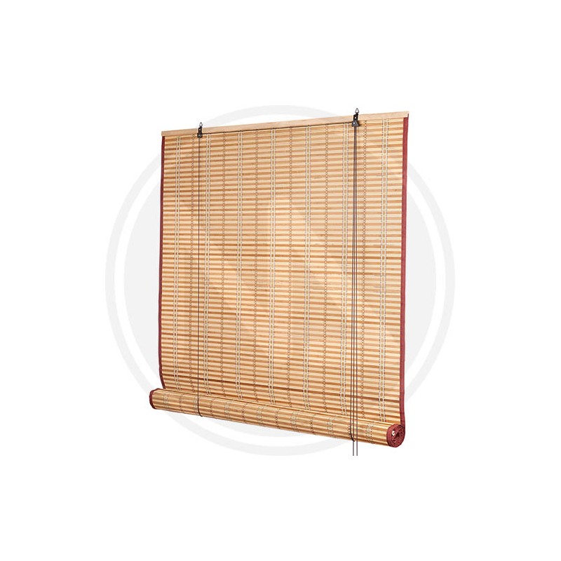 wicker roller shutter with ROPE PAPILLON