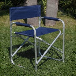 aluminium director's chair papillon