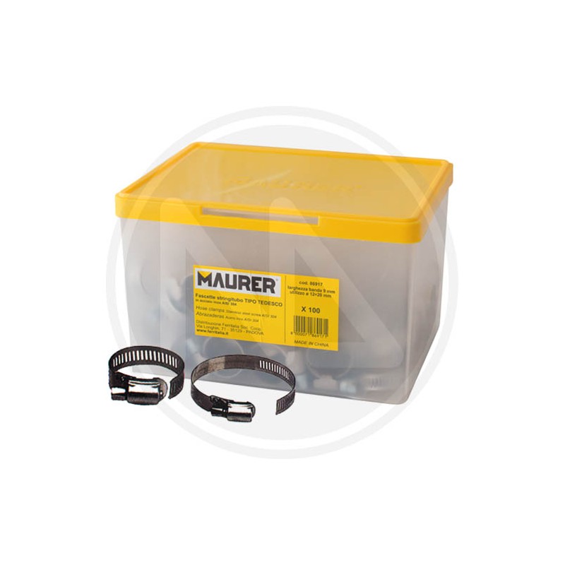hose clamp stainless steel MAURER