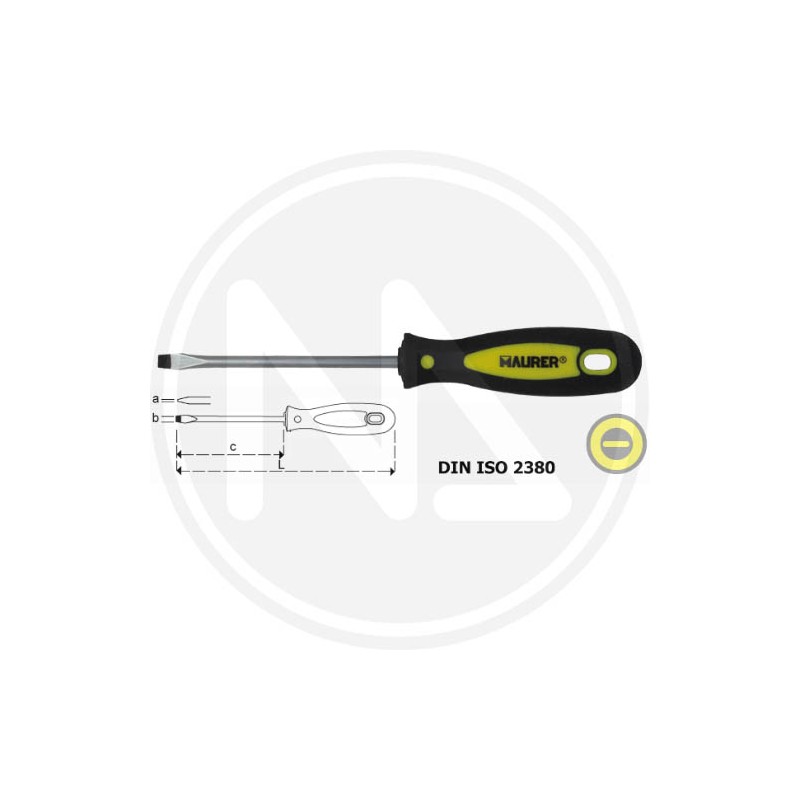 engineer's screwdriver for slotted heads maurer