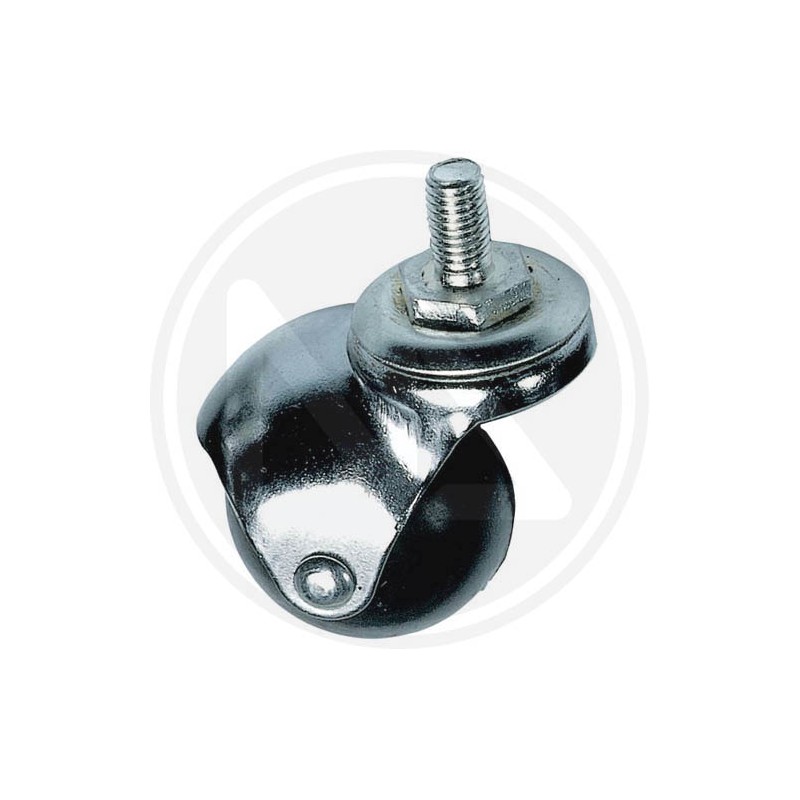 nylon spherycal wheel with revolving hinge maurer