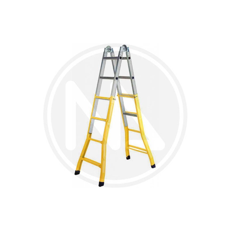 telescopic ladder steel maurer