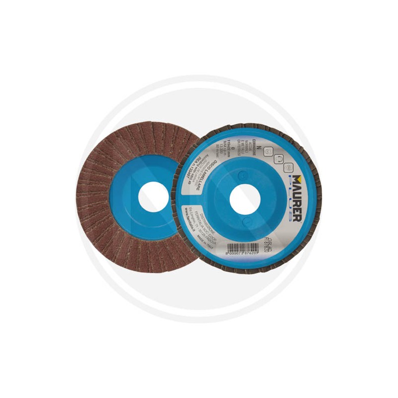 abrasive flap disc - ALUMINIUM OXIDE MAURER PLUS