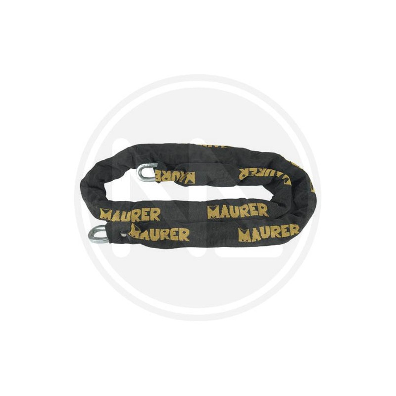 square chain lock with textile shealth maurer