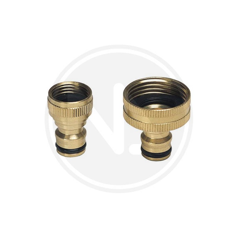 Tap brass connector female thread papillon
