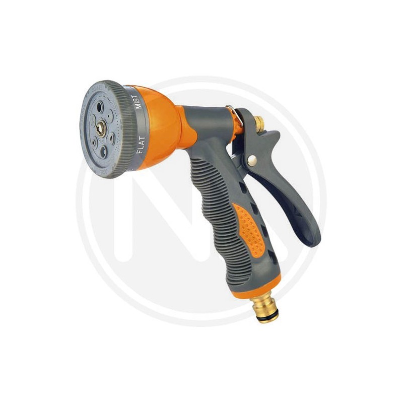 gun hose nozzle "lusso" 6 throws papillon