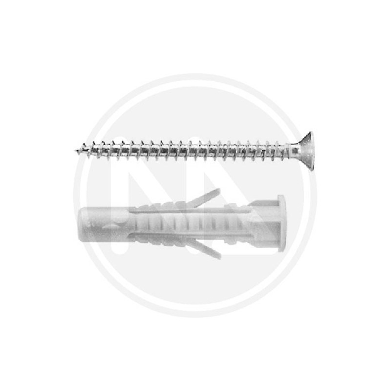 nylon plug with flat head screw with traction maurer PLUS