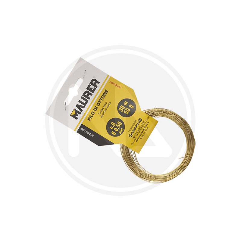 brass skein wire maurer